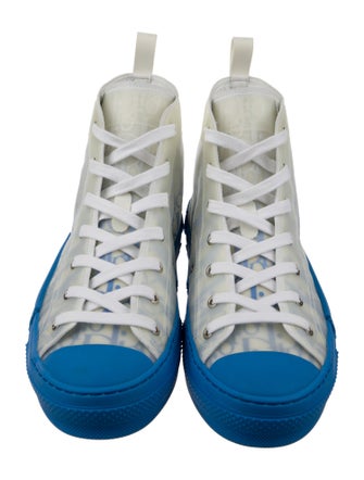 DIOR MEN B23 'Dior Oblique Transparent - Gradient Blue' Sneakers
