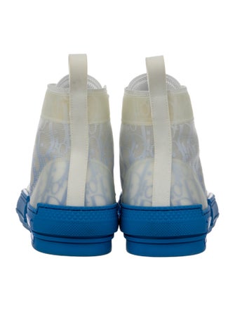 DIOR MEN B23 'Dior Oblique Transparent - Gradient Blue' Sneakers