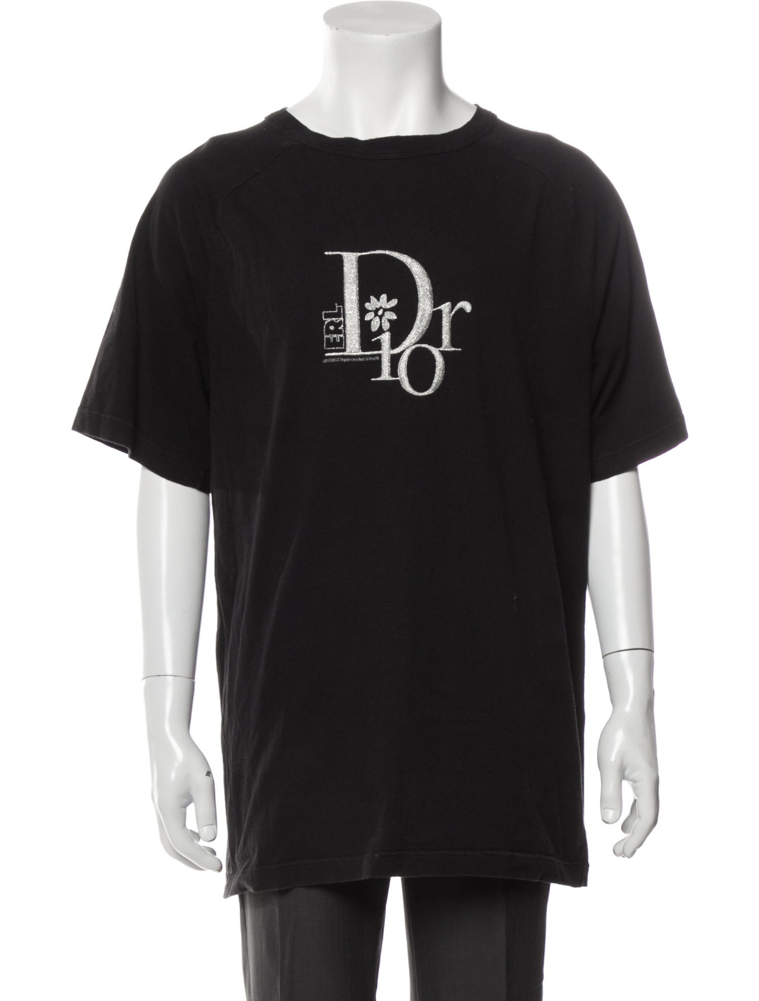 Dior x ERL 2023 Graphic Print T-Shirt - Black T-Shirts, Clothing 