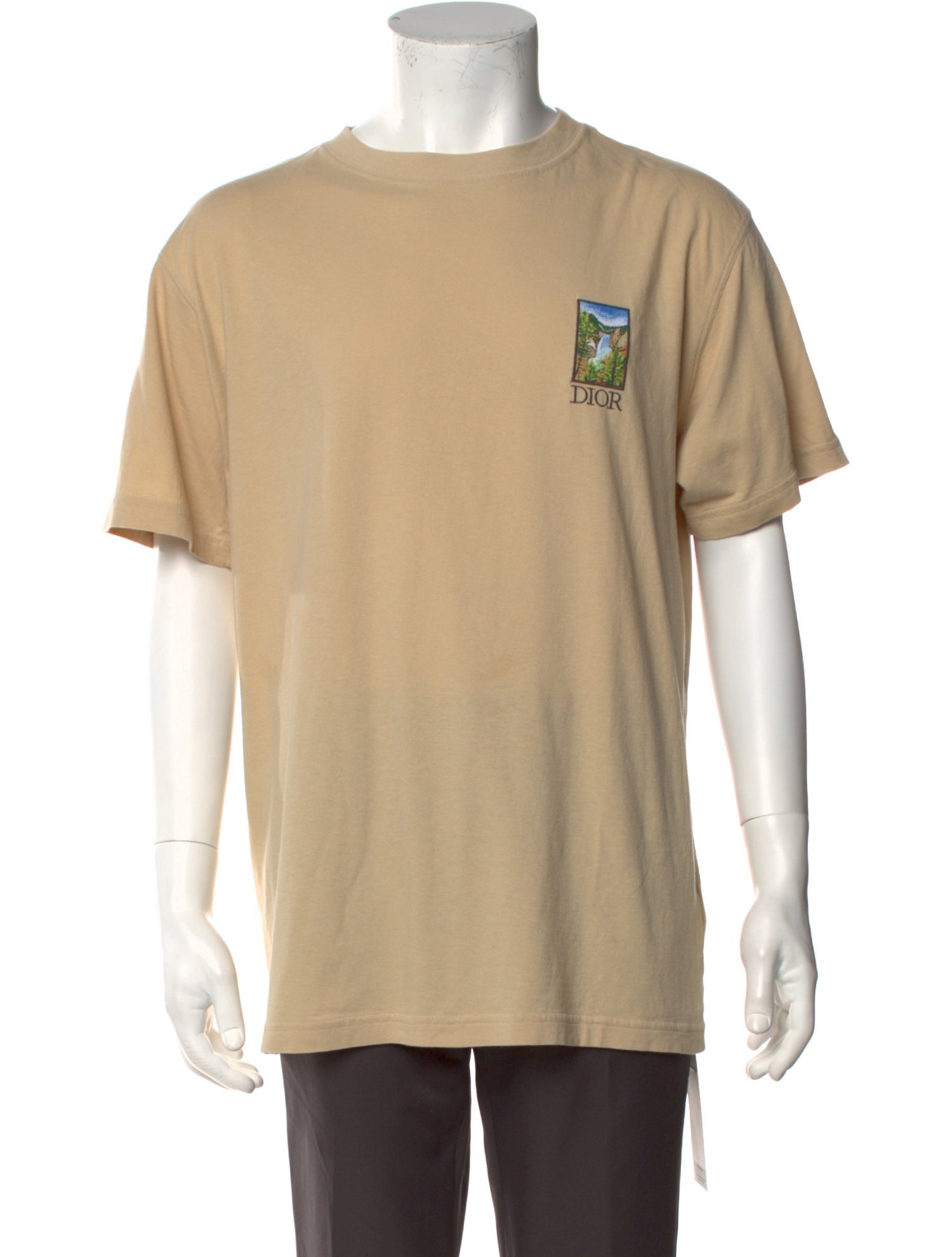 DIOR MEN 2022 Jack Kerouac 'Yellowstone' T-Shirt - Neutrals T