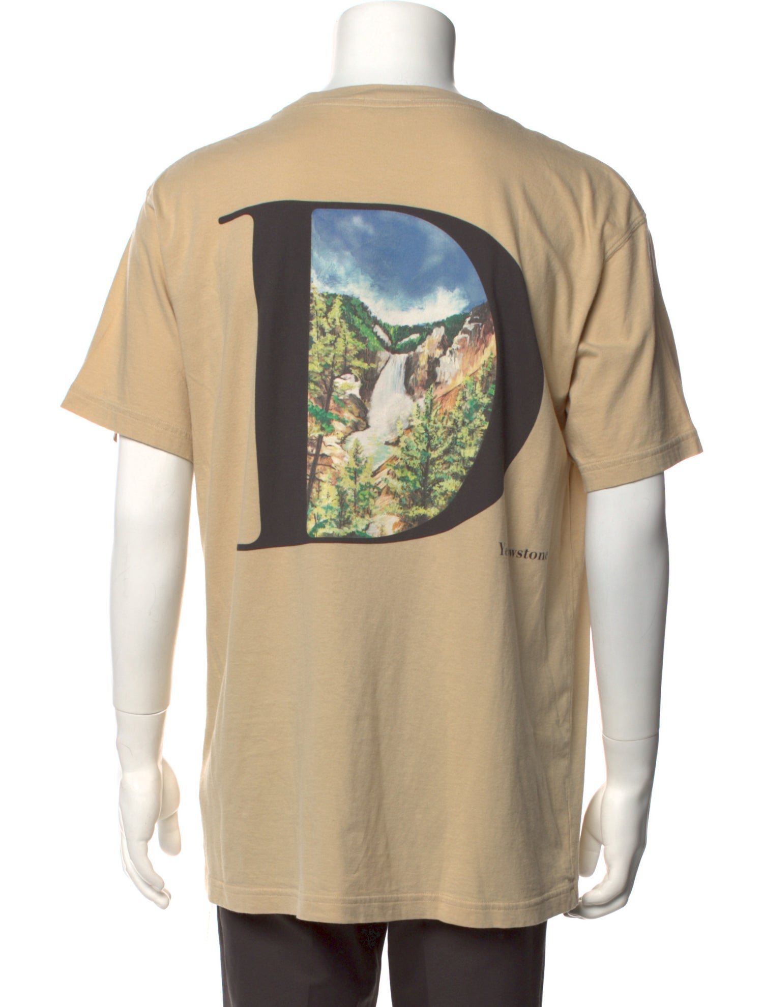 DIOR MEN 2022 Jack Kerouac 'Yellowstone' T-Shirt - Neutrals T