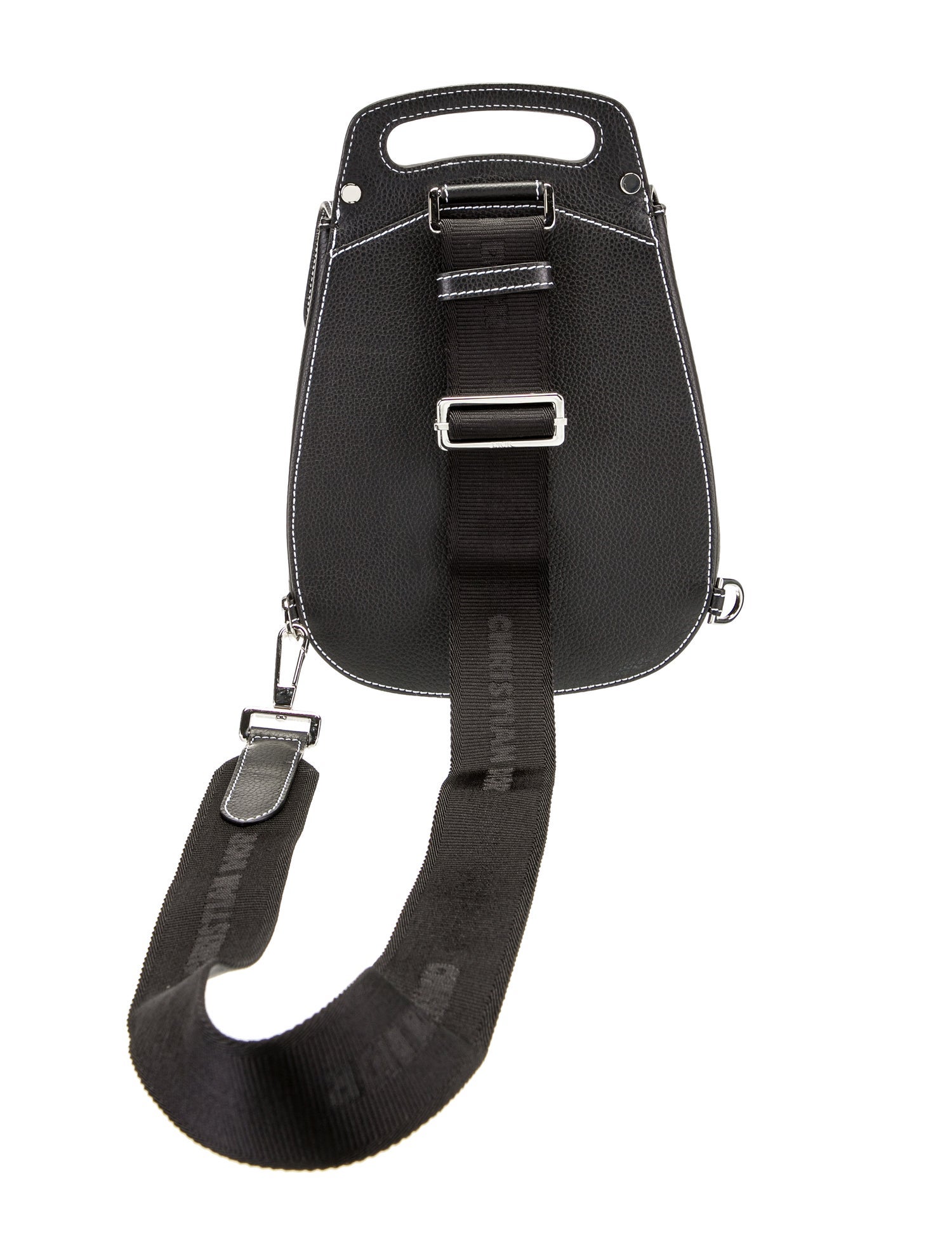 DIOR MEN Leather Mini Gallop Sling Bag - Black Messenger Bags