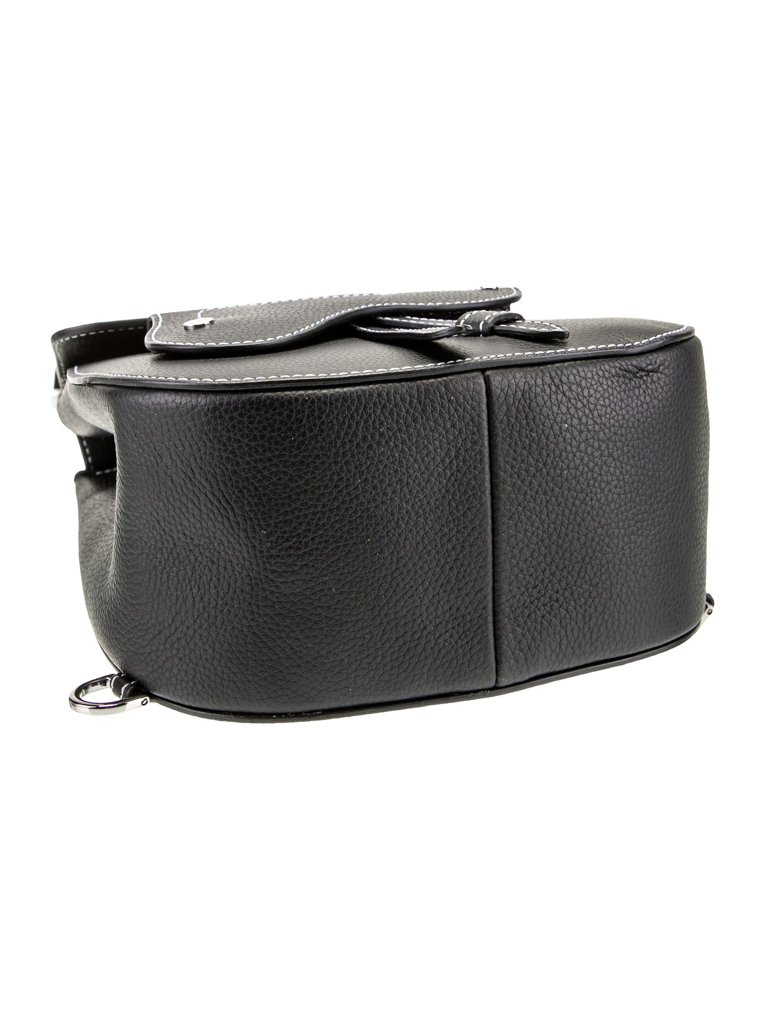 DIOR MEN Leather Mini Gallop Sling Bag - Black Messenger Bags
