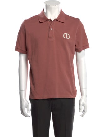 DIOR MEN 2020 Signature Logo Polo Shirt