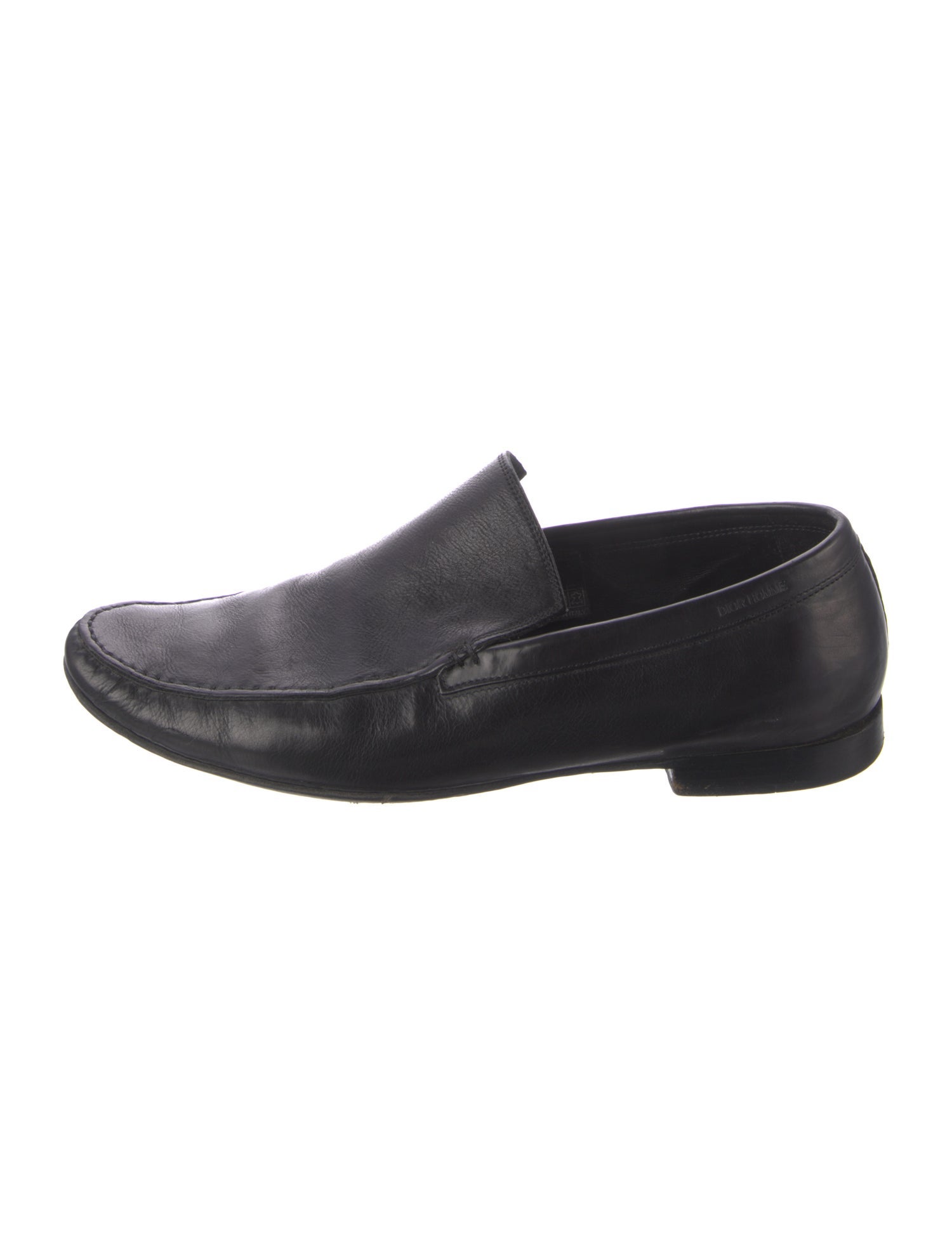 DIOR MEN Leather Dress Loafers