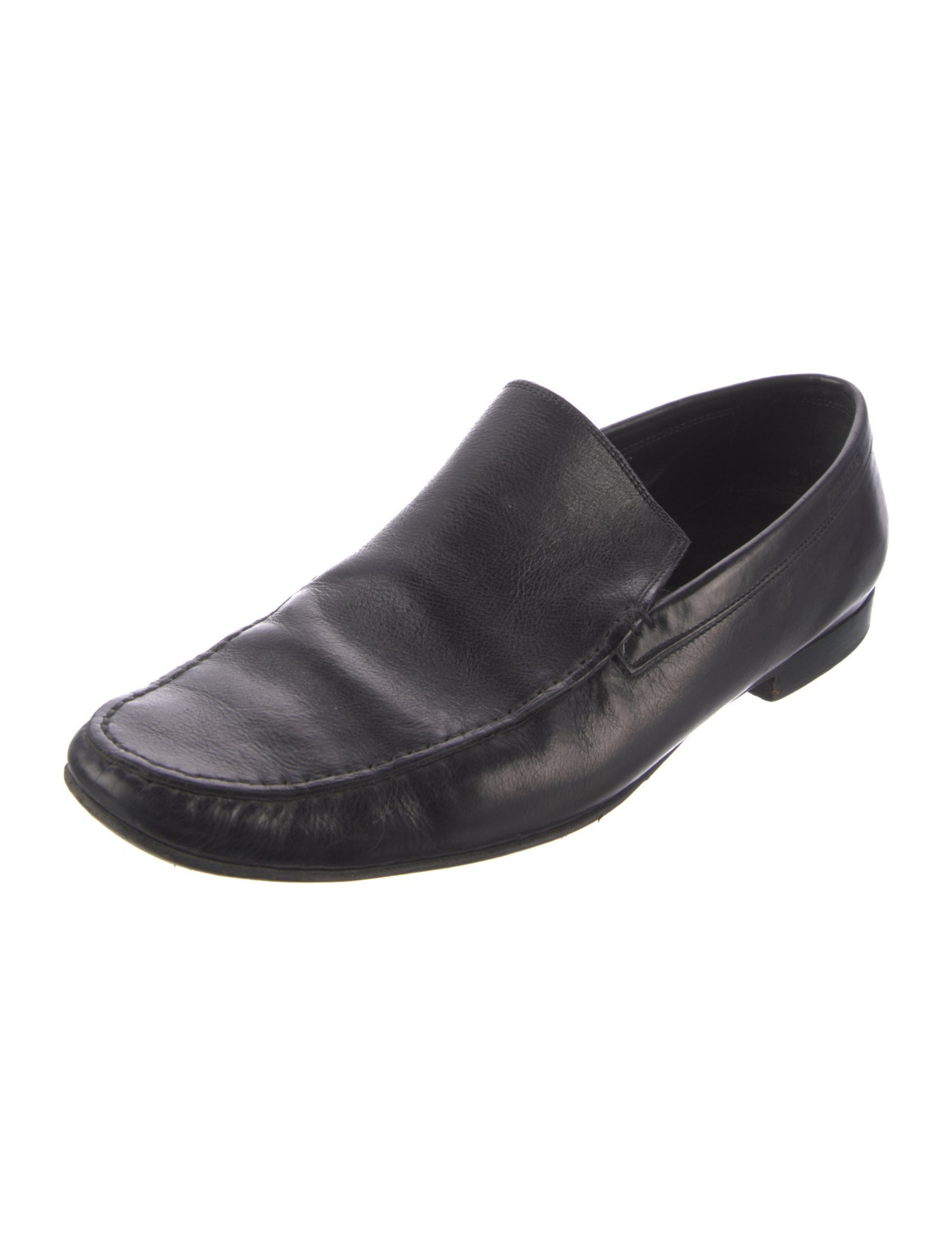 DIOR MEN Leather Dress Loafers