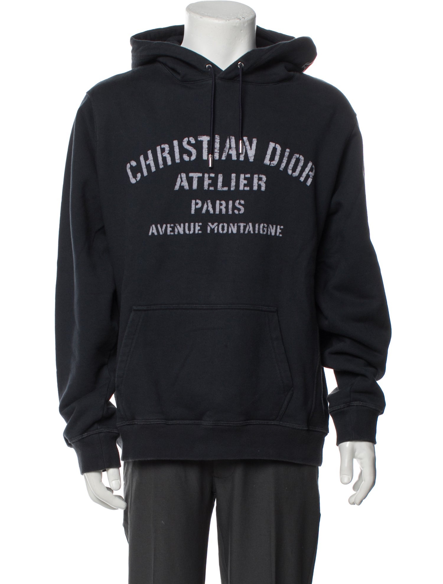 DIOR MEN 2020 Graphic Print Hoodie - Blue Sweatshirts & Hoodies