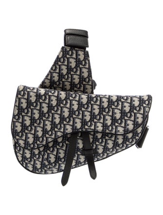 DIOR MEN Oblique Jacquard Christian Dior Saddle