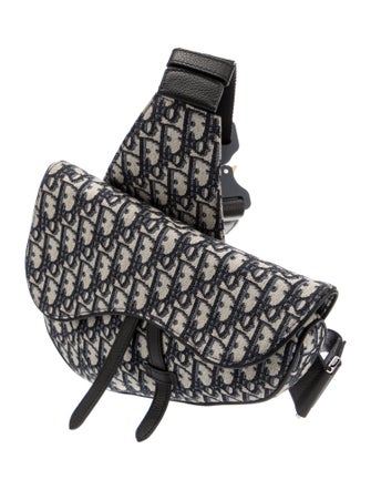 DIOR MEN Oblique Jacquard Christian Dior Saddle