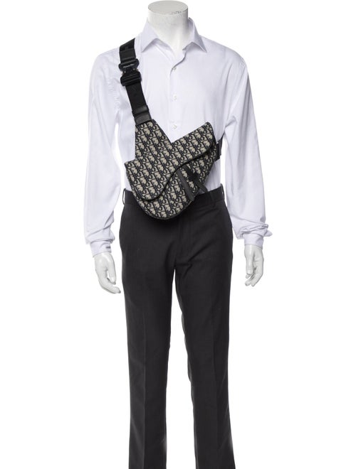 DIOR MEN Oblique Jacquard Christian Dior Saddle