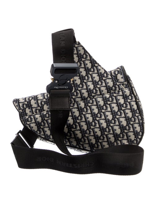 DIOR MEN Oblique Jacquard Christian Dior Saddle