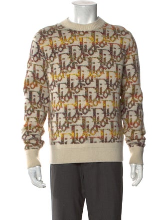 DIOR MEN 2021 Oblique Jacquard Pullover