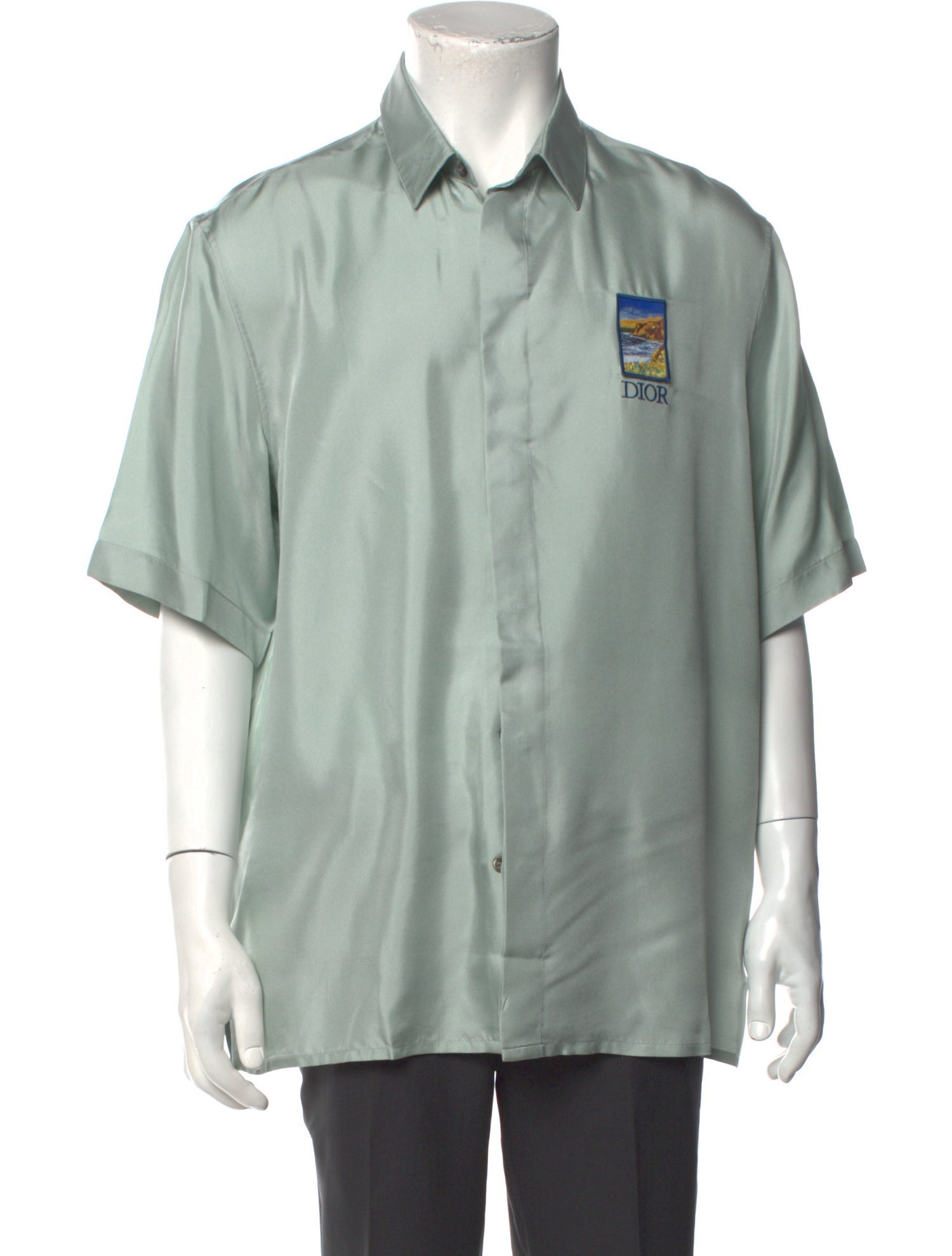 dior × jack kerouac デニムシャツ