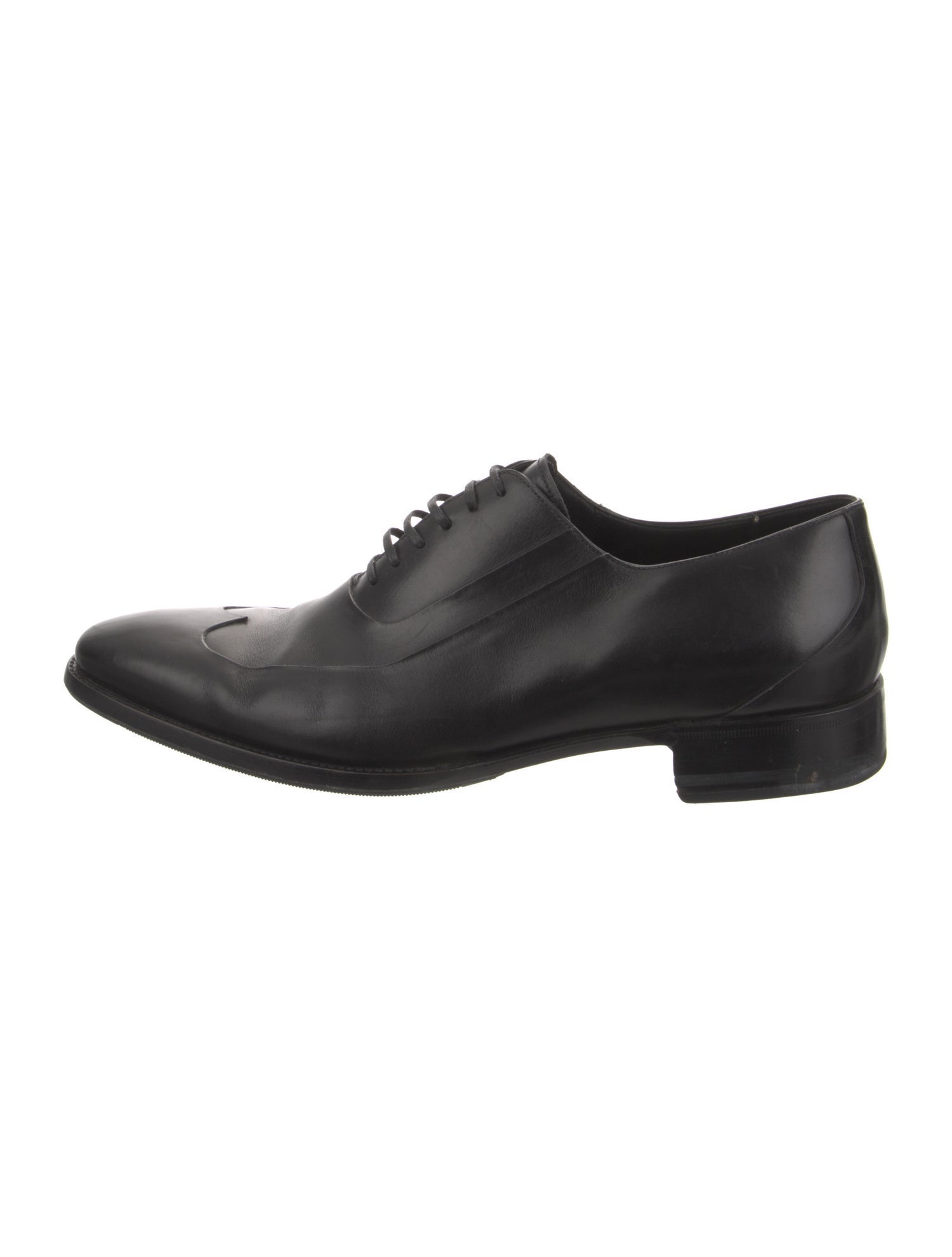 DIOR MEN Patent Leather Derby Shoes - Blue Oxfords, Shoes