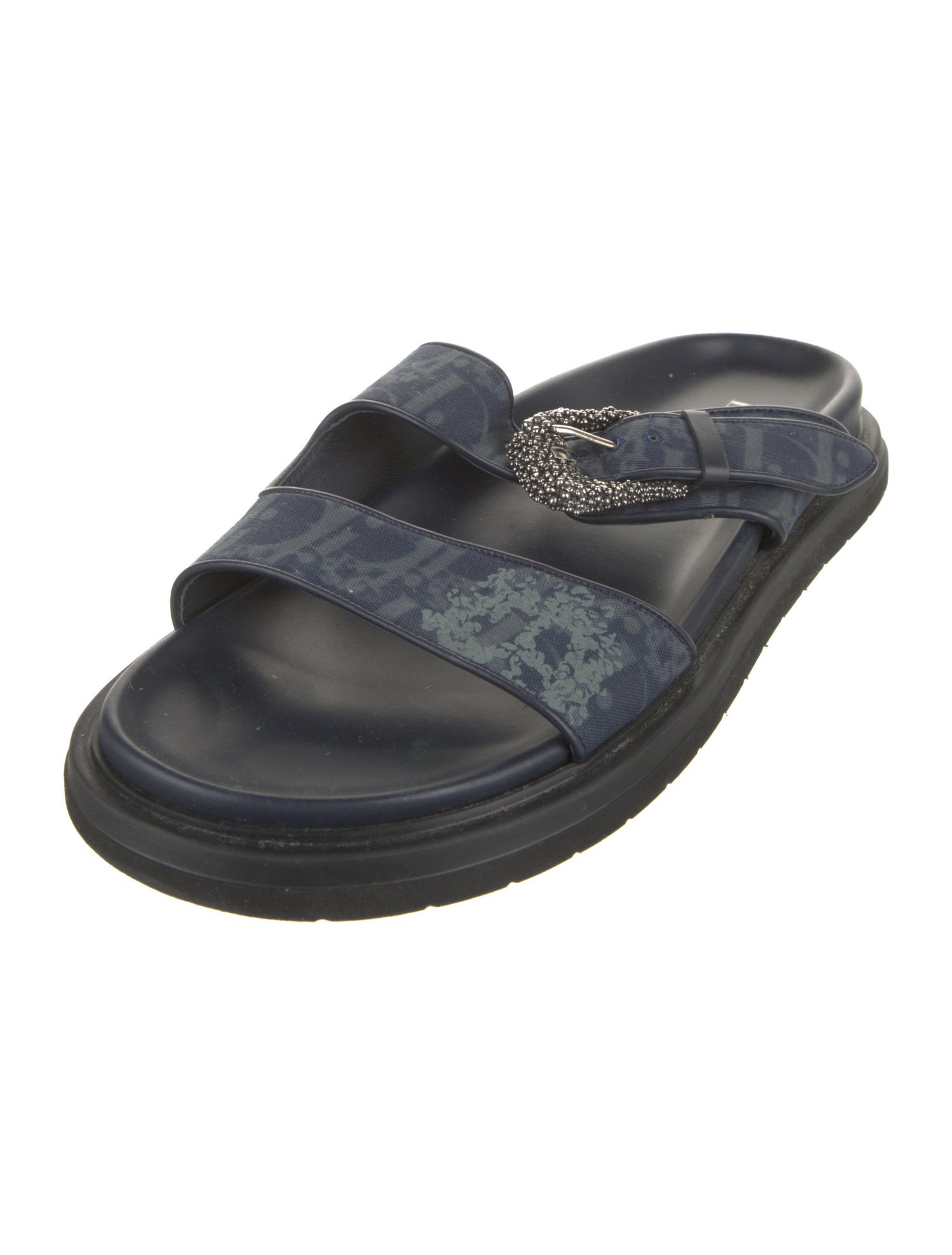DIOR x Denim Tears Leather Slides