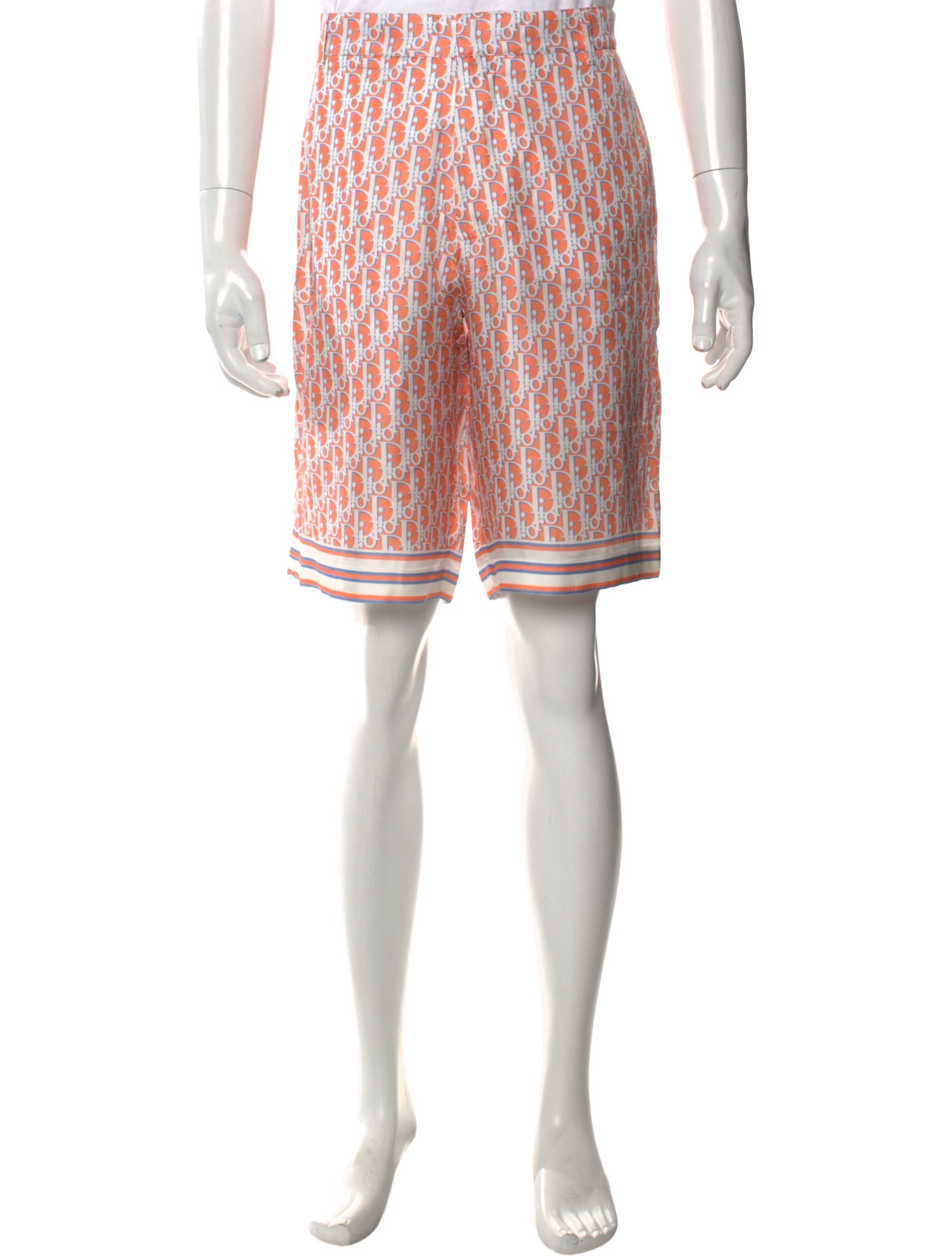 DIOR MEN 2020 Flat Front Shorts