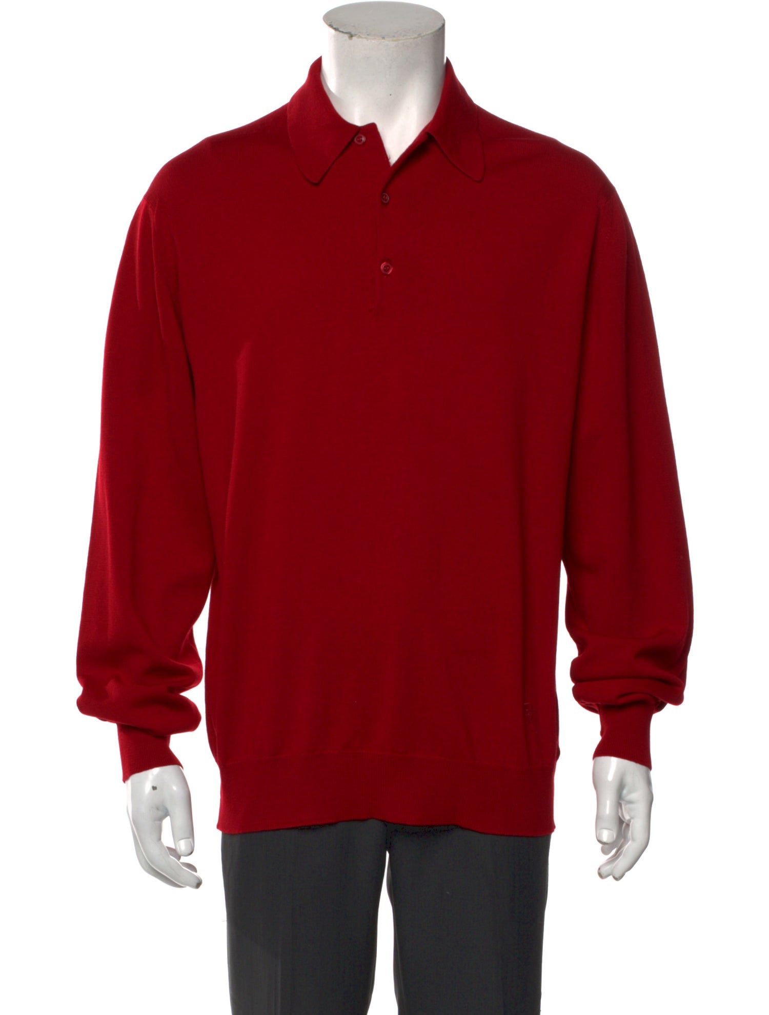 Christian Dior Monsieur Wool Polo Sweater