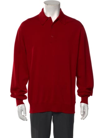 Christian Dior Monsieur Wool Polo Sweater