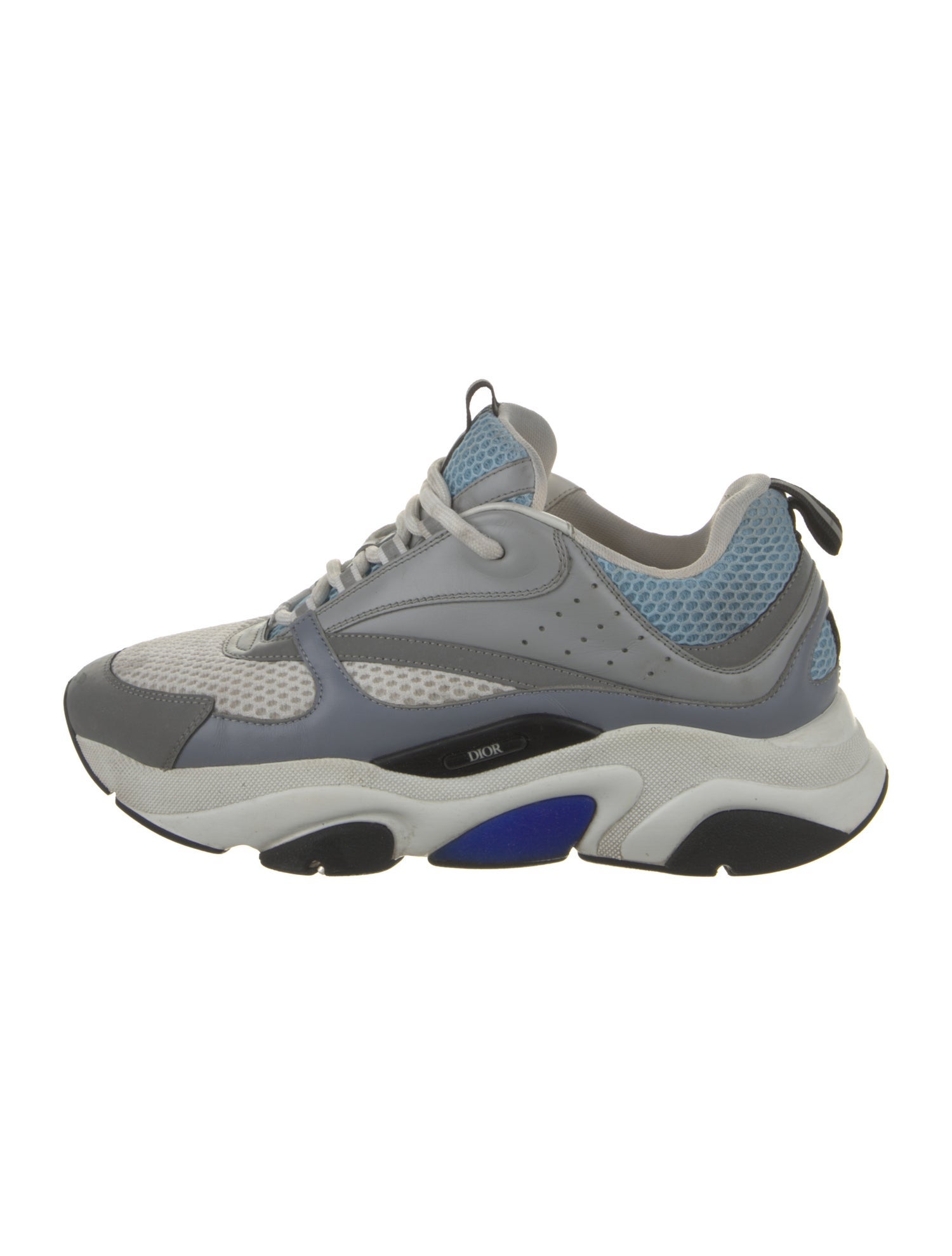 DIOR MEN B22 Chunky Sneakers - Blue Sneakers, Shoes