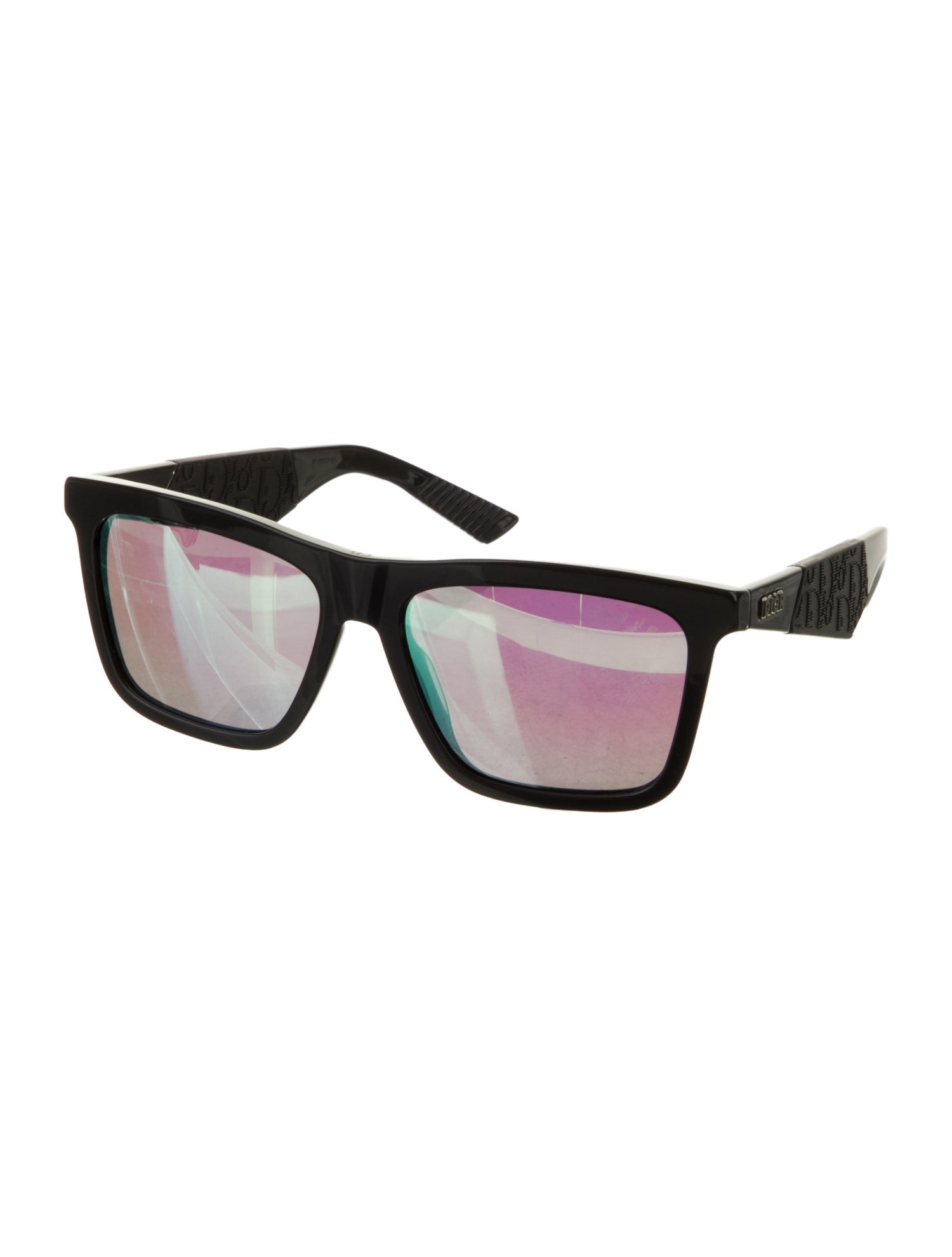 DIOR MEN Square Mirrored Sunglasses
