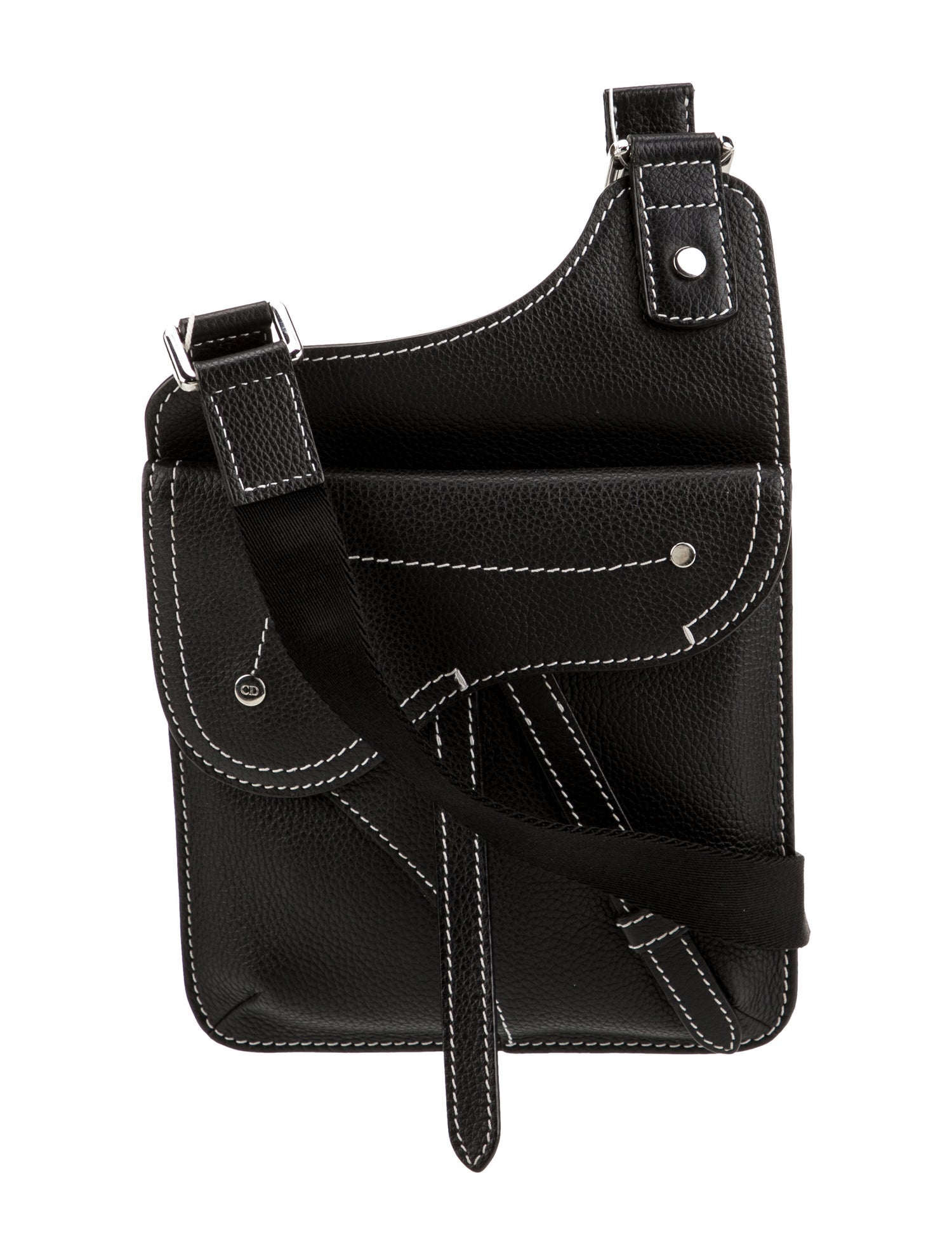 DIOR MEN Leather Crossbody Bag