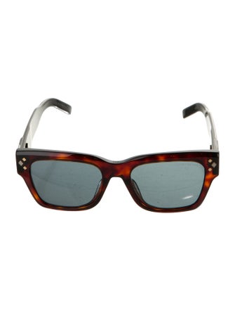 DIOR MEN Square Tinted Sunglasses