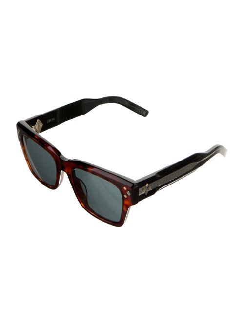 DIOR MEN Square Tinted Sunglasses