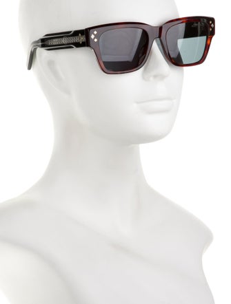 DIOR MEN Square Tinted Sunglasses