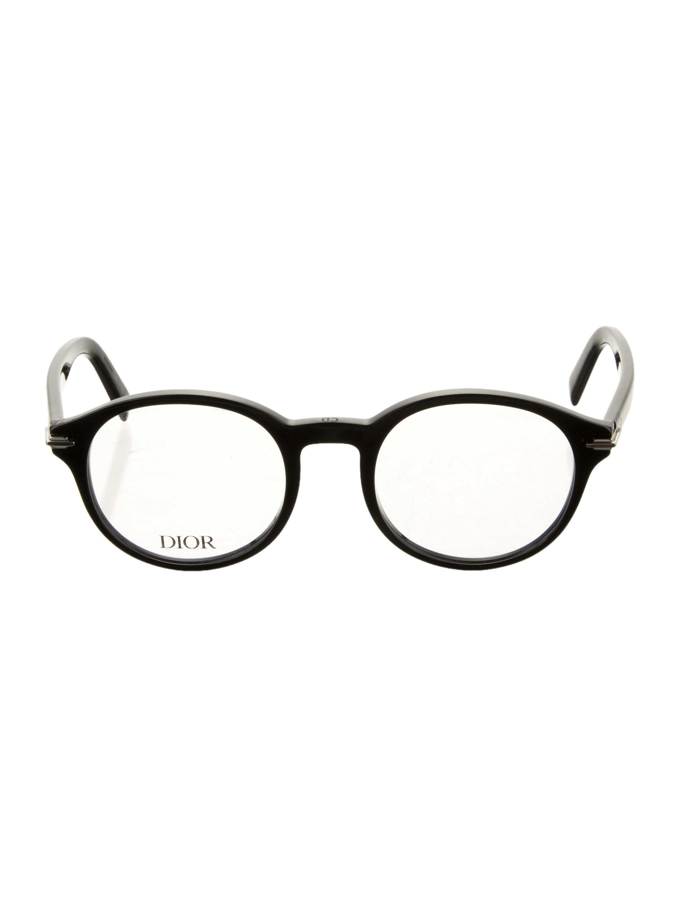 DIOR MEN Round Eyeglasses