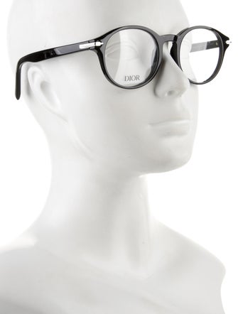 DIOR MEN Round Eyeglasses