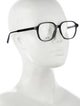 DIOR MEN Square Eyeglasses