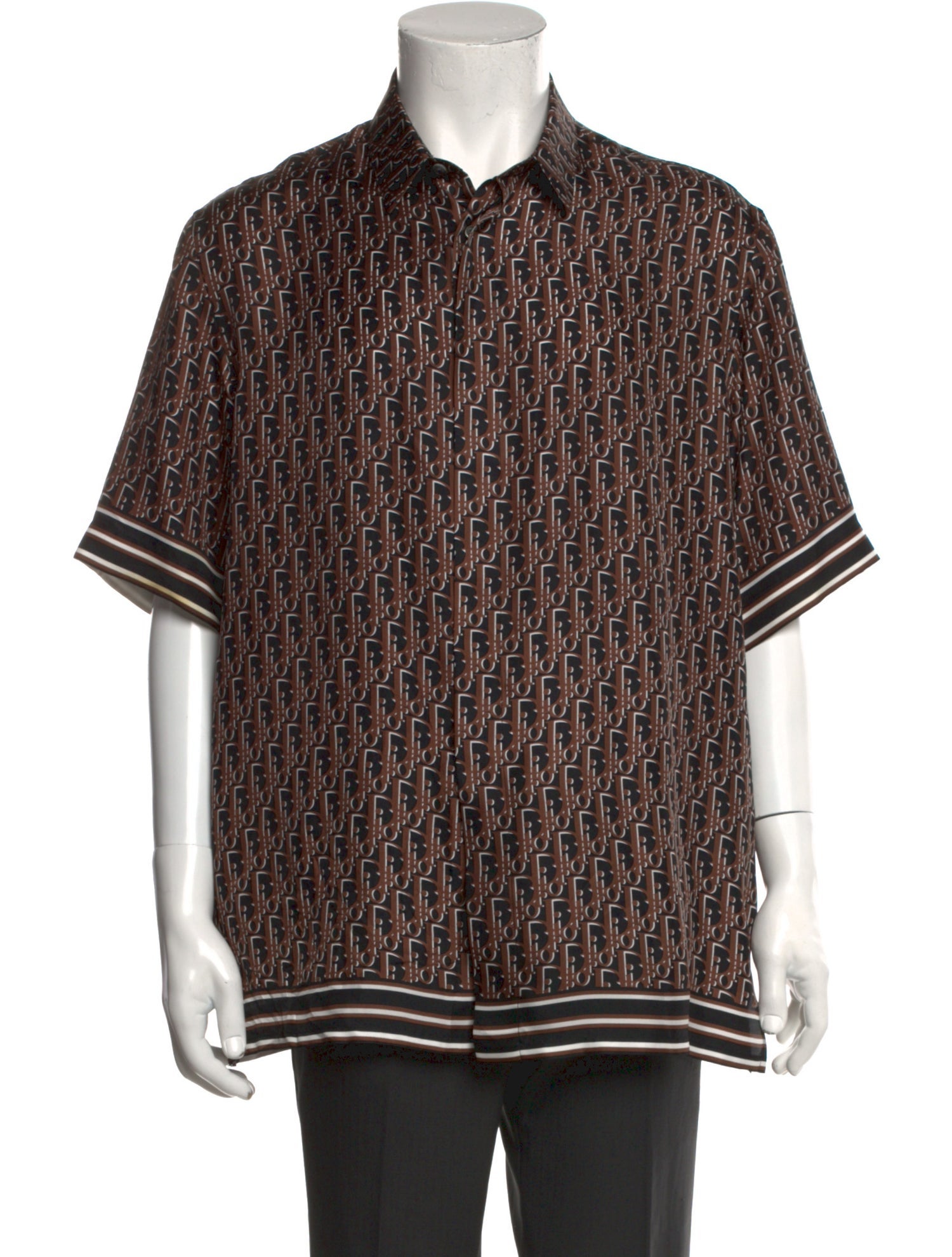 DIOR MEN 2021 Oblique Jacquard Shirt