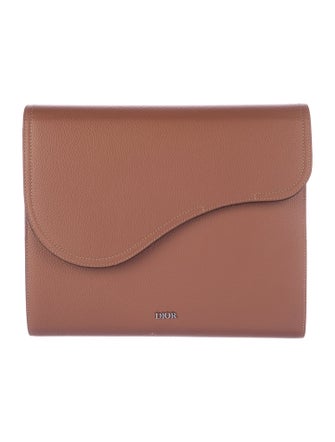 DIOR MEN Men's Saddle iPad Case and Notebook