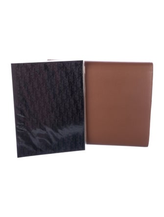 DIOR MEN Men's Saddle iPad Case and Notebook
