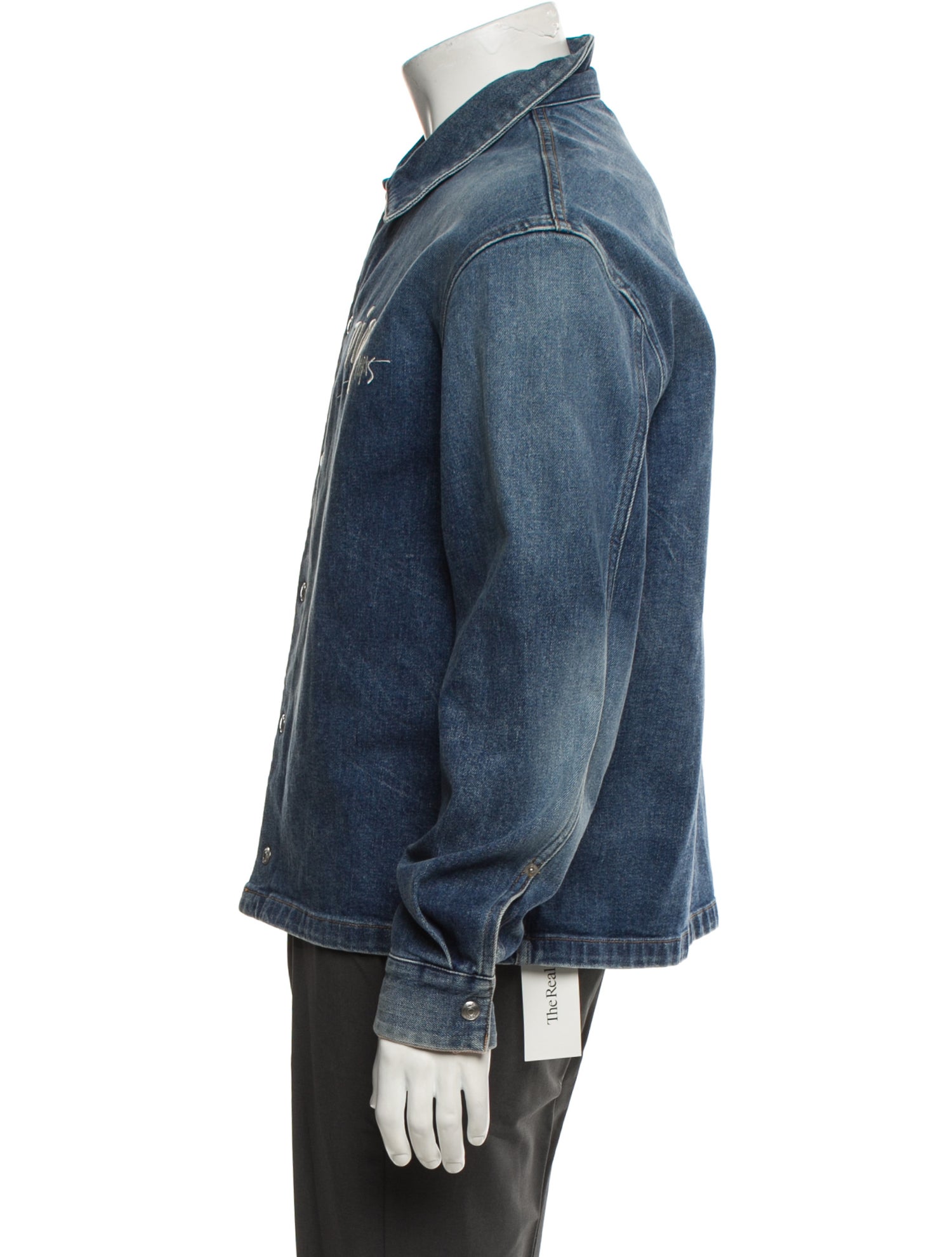 DIOR x Shawn Stussy 2020 Bee Accent Denim Jacket