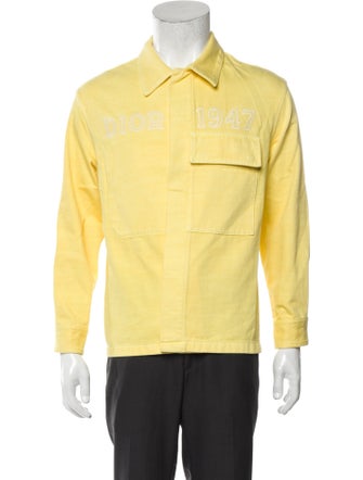 DIOR MEN 2020 Signature Logo Trucker Jacket