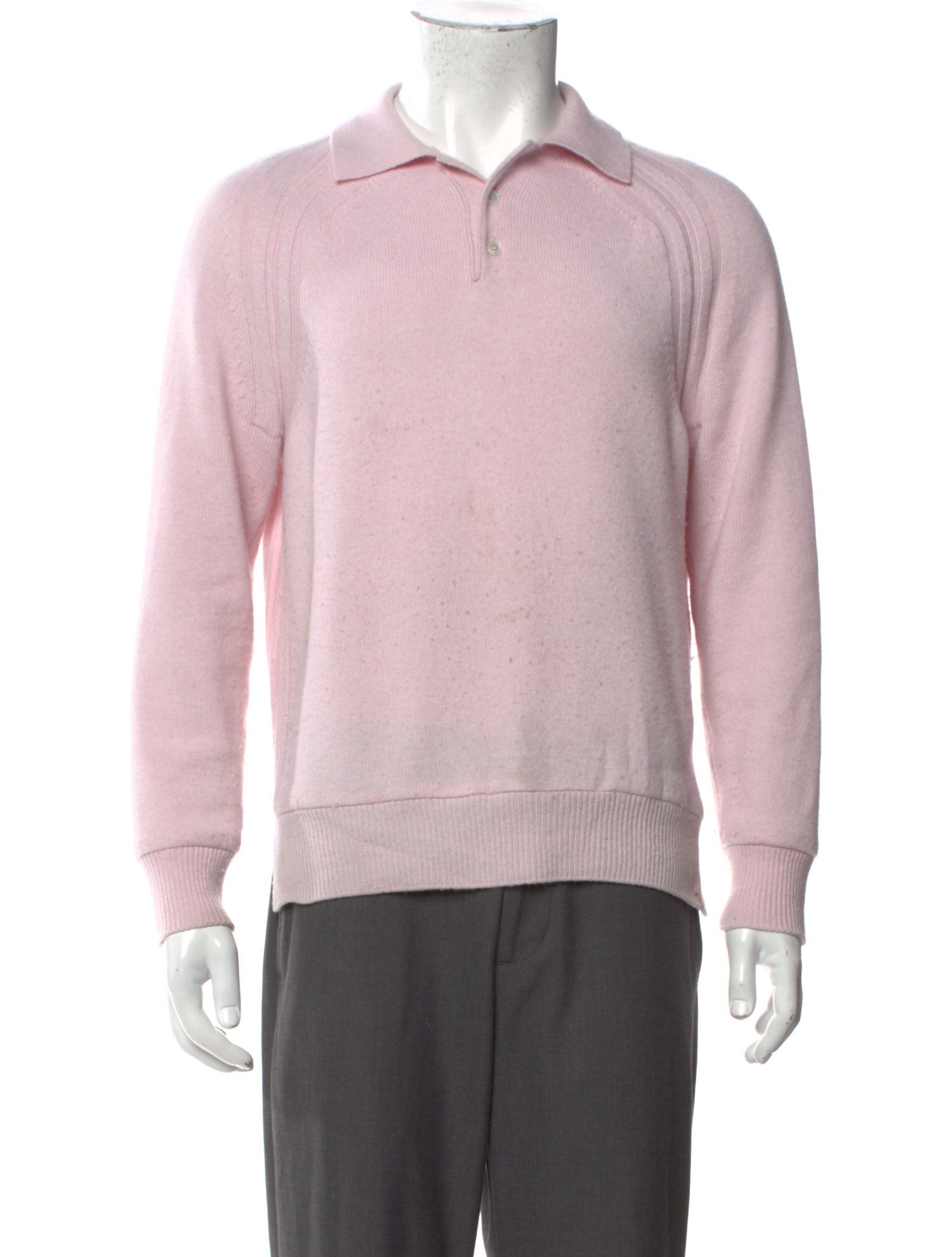 DIOR MEN 2023 Cashmere Polo Shirt