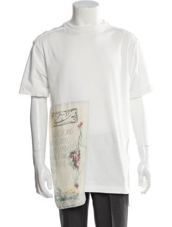 DIOR MEN 2019 x Raymond Pettibon Graphic Patch T-Shirt