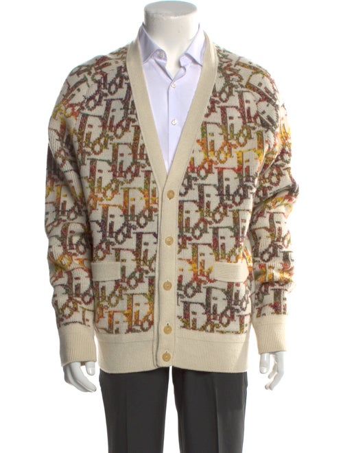 DIOR MEN 2022 Oblique Jacquard Cardigan