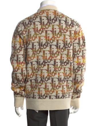 DIOR MEN 2022 Oblique Jacquard Cardigan