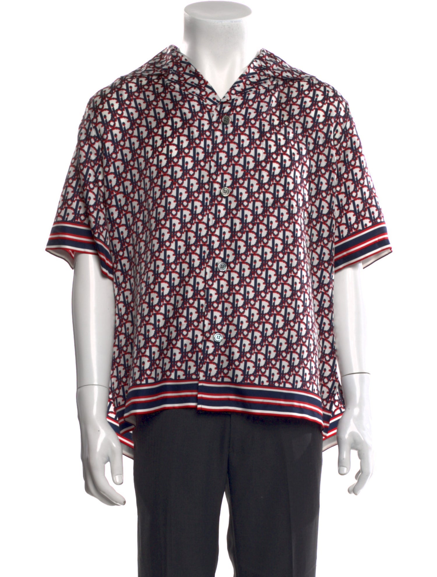 DIOR MEN 2020 Oblique Jacquard Shirt