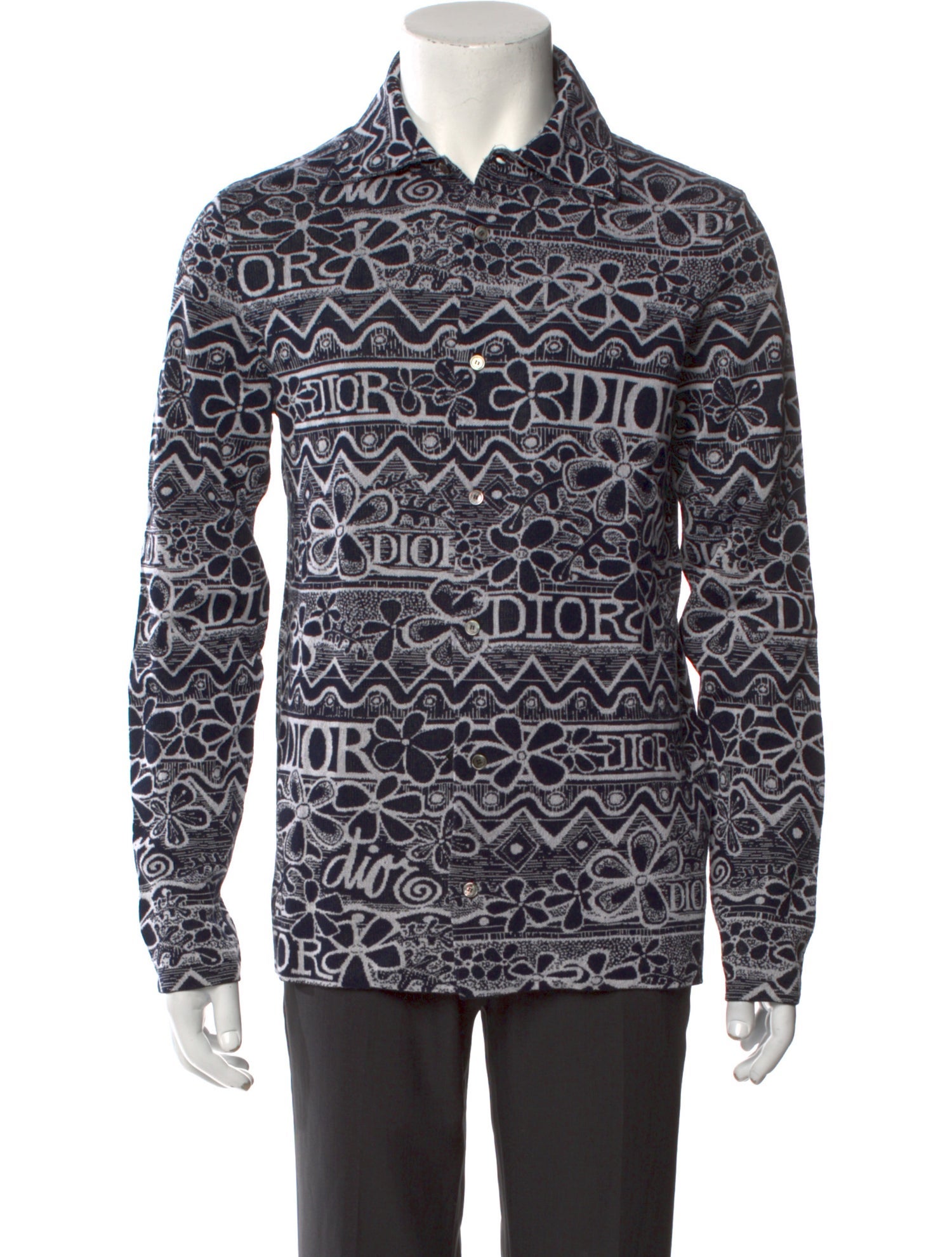 DIOR x Shawn Stussy 2020 Printed Shirt w/ Tags