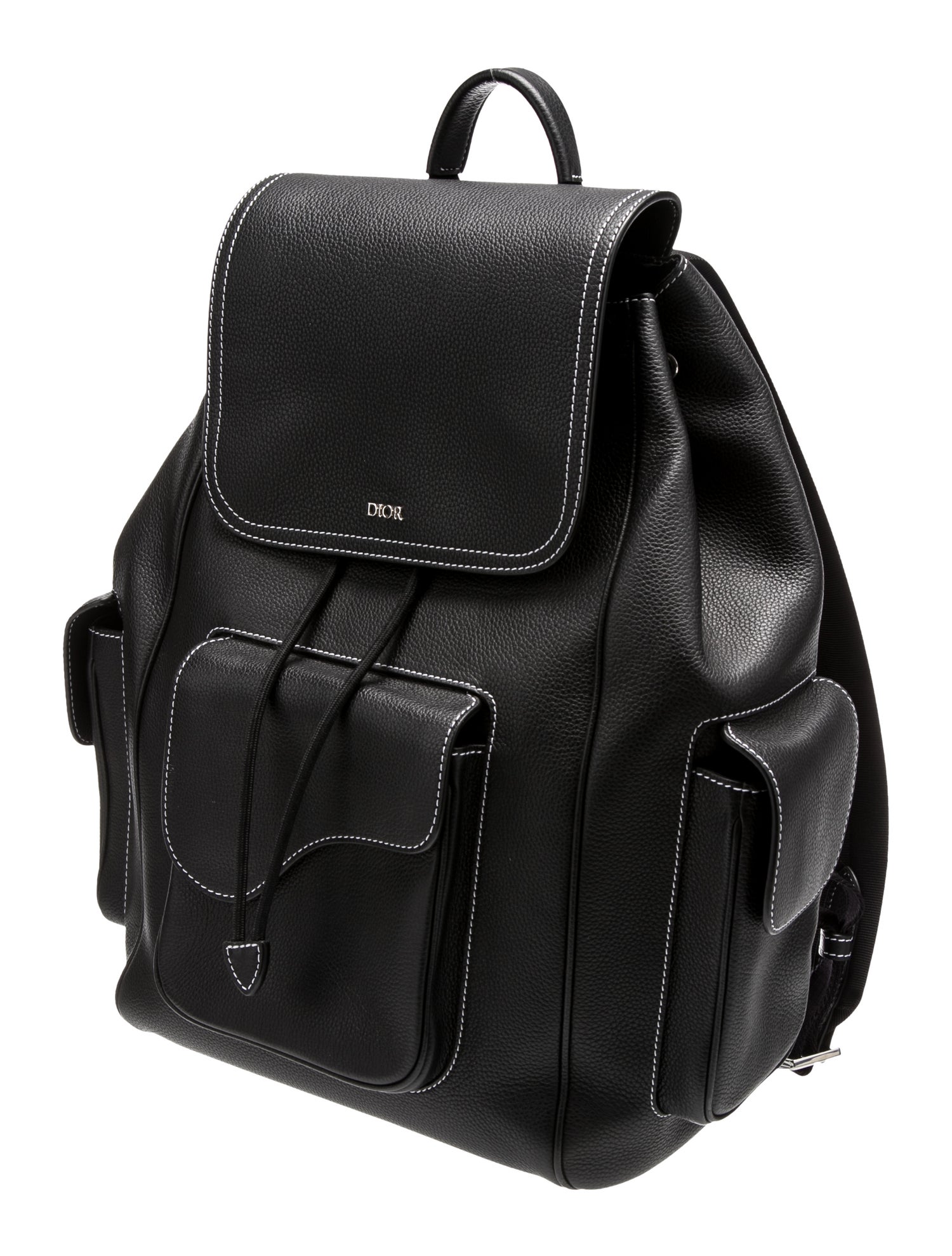 DIOR MEN Calfskin Christian Dior Saddle