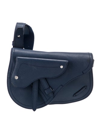 DIOR MEN Leather Christian Dior Saddle