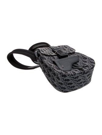 DIOR MEN Canvas Christian Dior Oblique Saddle