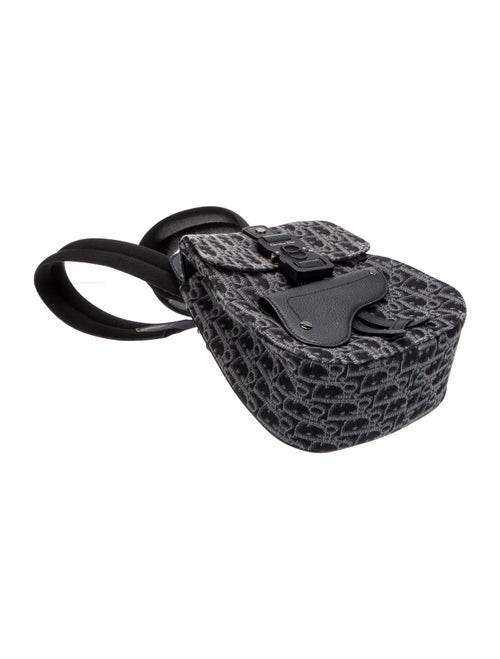 DIOR MEN Canvas Christian Dior Oblique Saddle