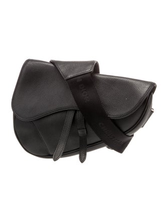 DIOR MEN Leather Christian Dior Saddle