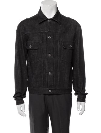 DIOR MEN 2020 Oblique Jacquard Denim Jacket