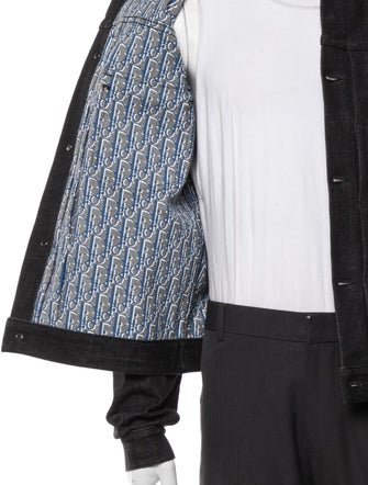 DIOR MEN 2020 Oblique Jacquard Denim Jacket