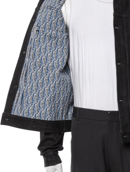 DIOR MEN 2020 Oblique Jacquard Denim Jacket